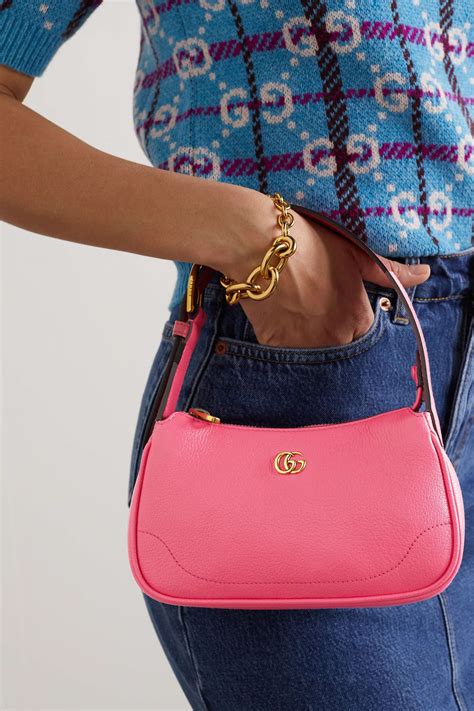 gucci textured leather shoulder bag|gucci shoulder bag outlet.